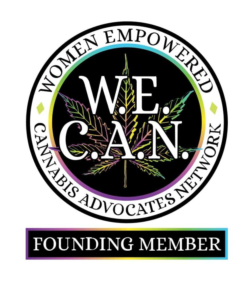 Women Empowered Cannabis Advocates Network WECAN Founding Member logo