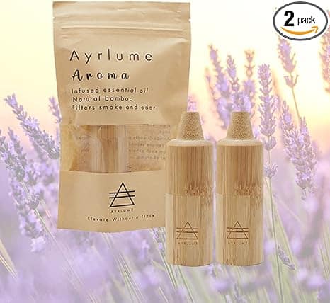 Ayrlume personal air filter helps get rid of weed smell.