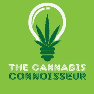 The Cannabis Connoisseur cannabis podcast show logo