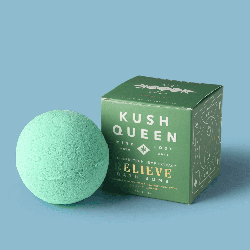 Kush Queen Relieve CBD Bath Bomb